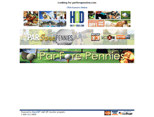 Tablet Screenshot of parforepennies.com